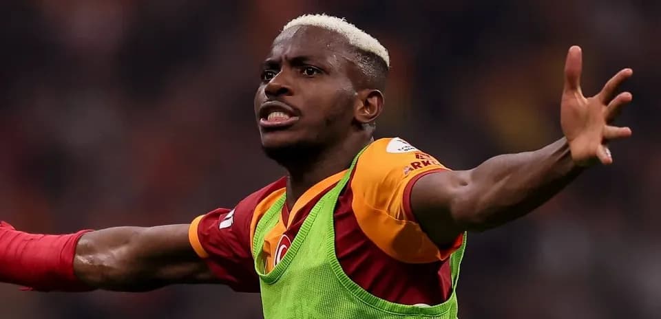 Jugador de Galatasaray celebrando un gol