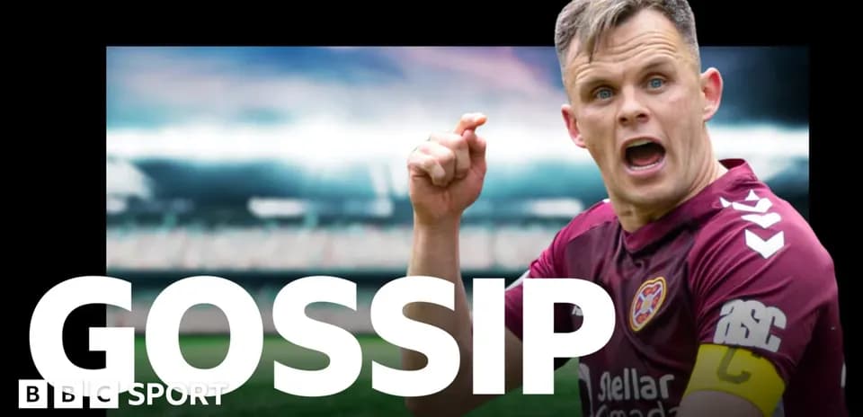 Jugador de Hearts señalando en el estadio