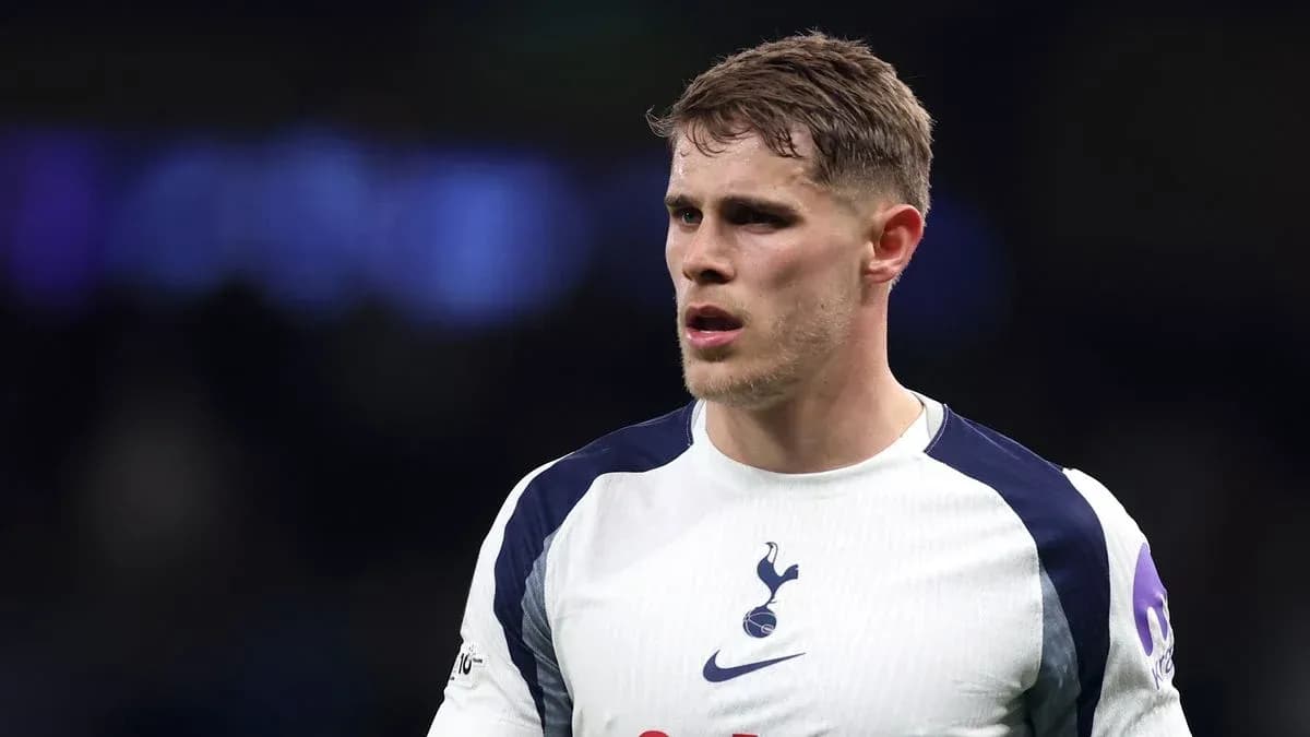 Jugador de Tottenham Hotspur en el campo