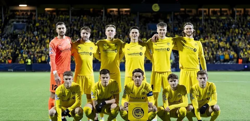 Equipo de Bodo/Glimt en la Champions League
