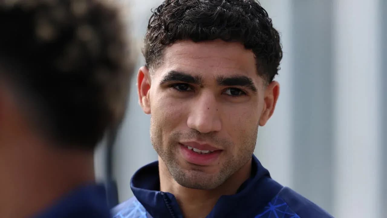 Jugador durante una sesión de entrenamiento