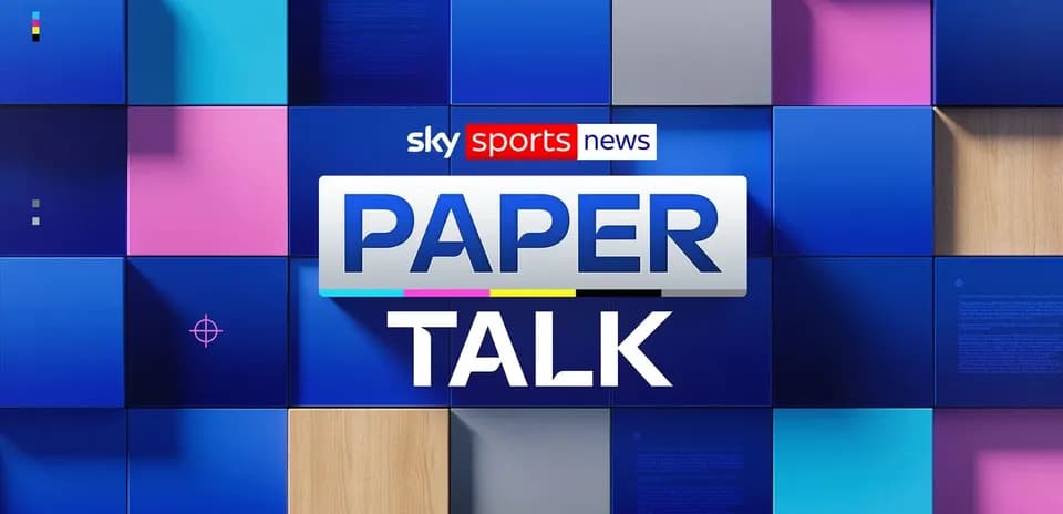 Logo de Paper Talk de Sky Sports News
