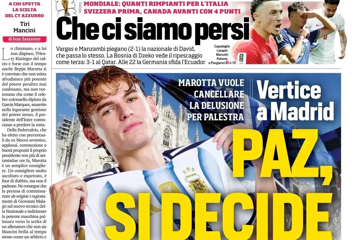 Jugador argentino con camiseta nacional en portada