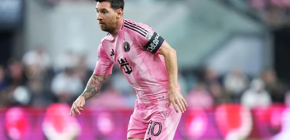 Lionel Messi jugando en el Inter Miami