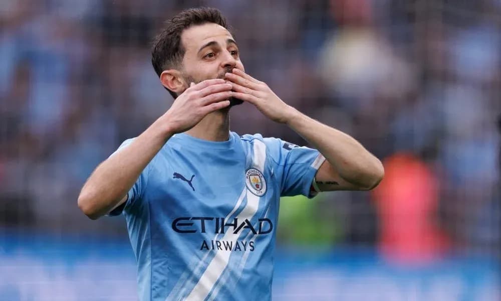 Jugador de Manchester City celebrando un gol