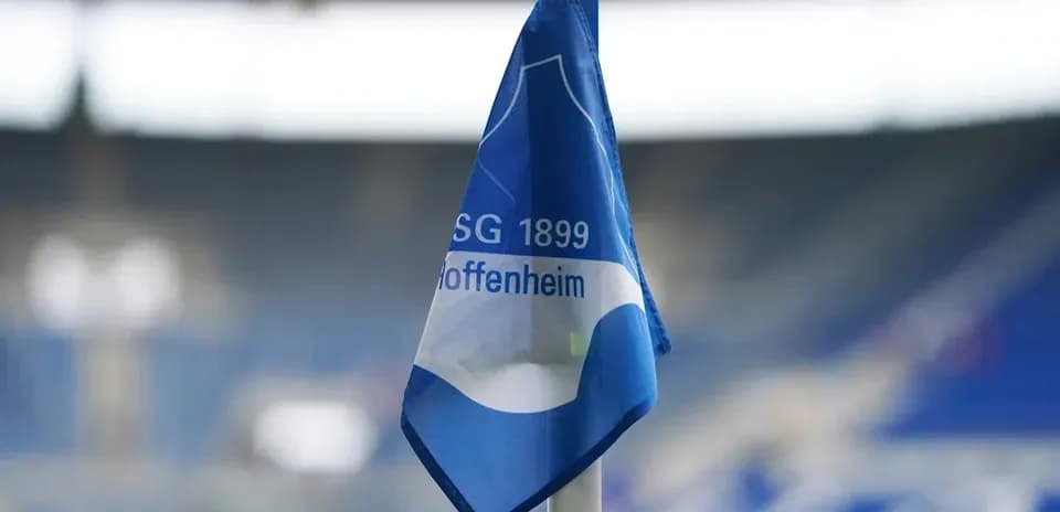 Bandera de esquina del equipo TSG Hoffenheim