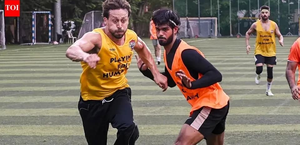 Jugadores corriendo durante sesión de entrenamiento