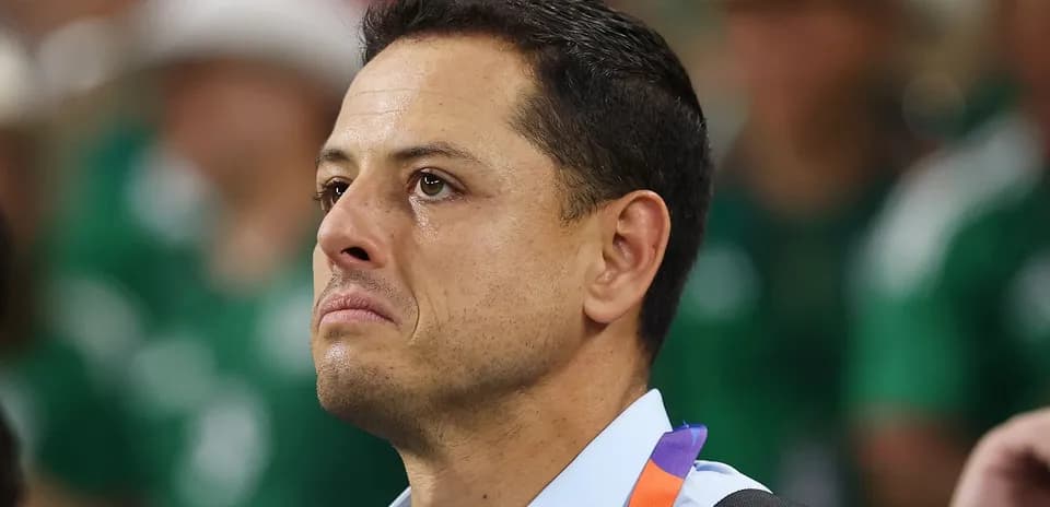 Jugador con lágrimas en su rostro durante evento
