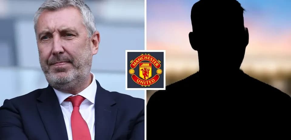 Entrenador de Manchester United con fondo difuminado