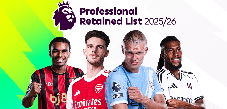 Cuatro jugadores de la Premier League en uniforme