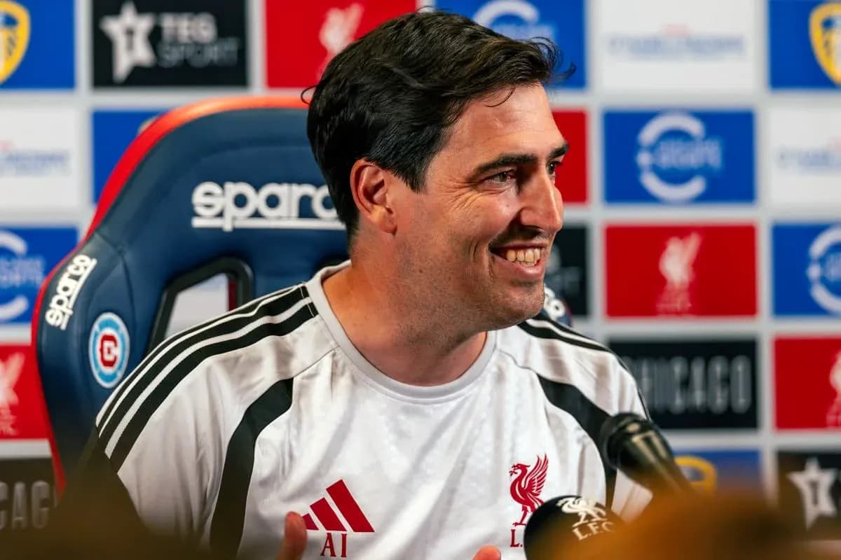 Entrenador de Liverpool en conferencia de prensa