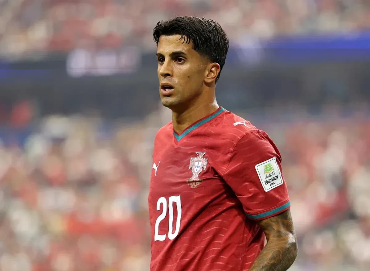 Jugador de Portugal en acción durante un partido