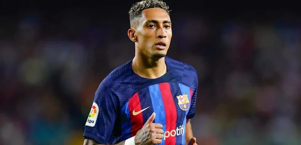 Jugador de Barça en acción durante un partido