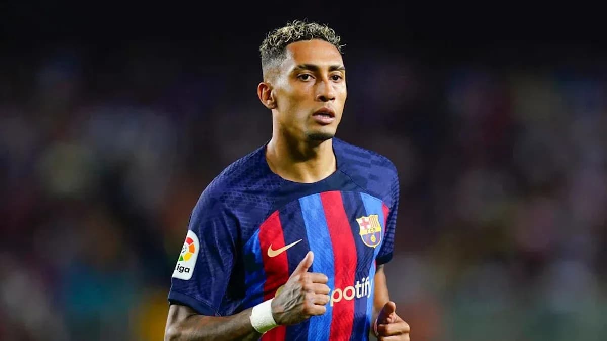 Jugador de Barça en acción durante un partido