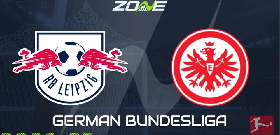 Logos de RB Leipzig y Eintracht Frankfurt, Bundesliga