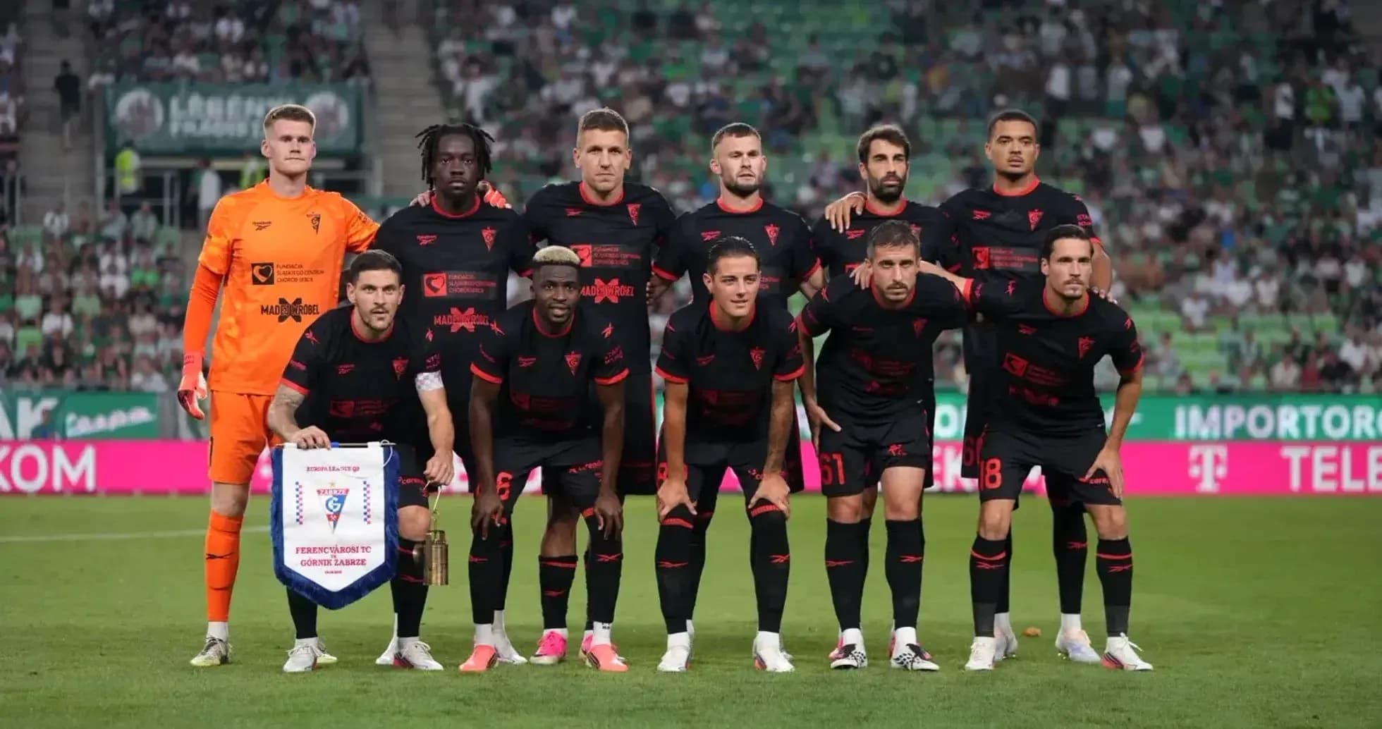 Equipo de Gornik Zabrze en la Europa League