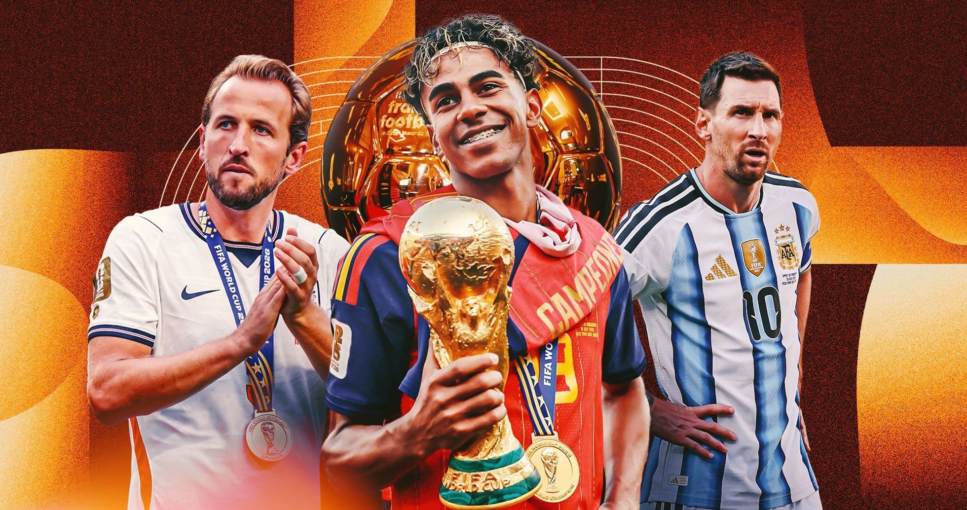 Ranking de poder del Balón de Oro 2026: Lamine Yamal gana el Mundial, ¿superó a Harry Kane en la pelea por el premio?