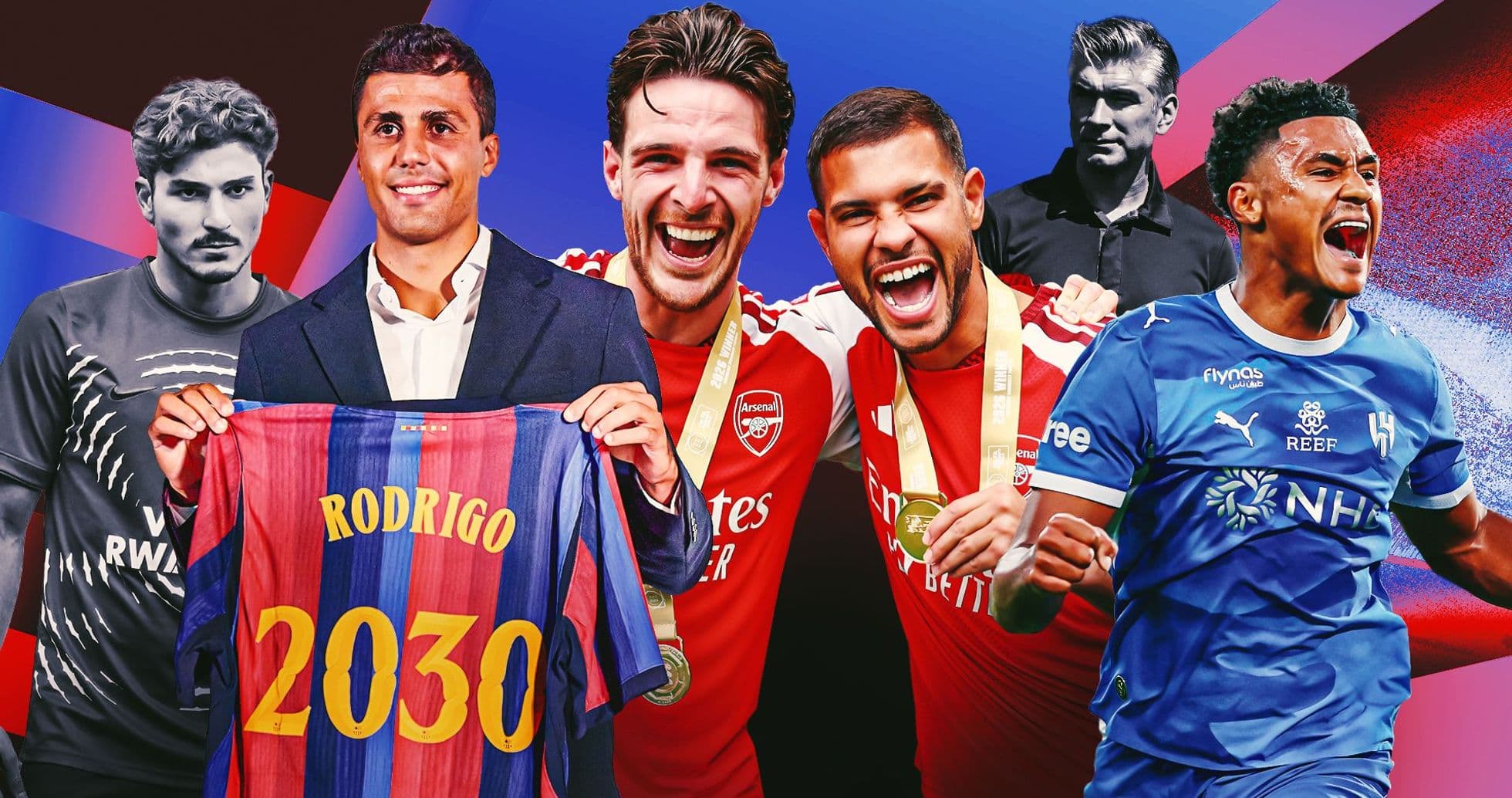 Triunfadores y perdedores del mercado de fichajes de verano 2026: Arsenal y Barcelona refuerzan sus mediocampos, Liverpool sigue corto y Julián Álvarez no sale de Atlético Madrid