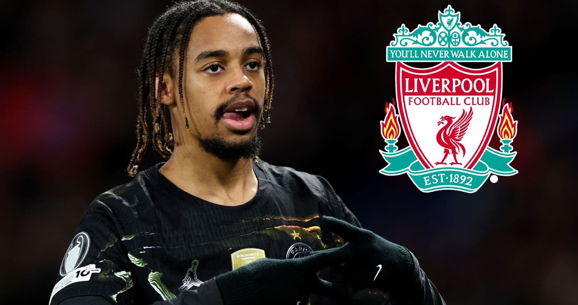 Liverpool mejora su oferta a PSG por Bradley Barcola tras quedar fuera contra Lens