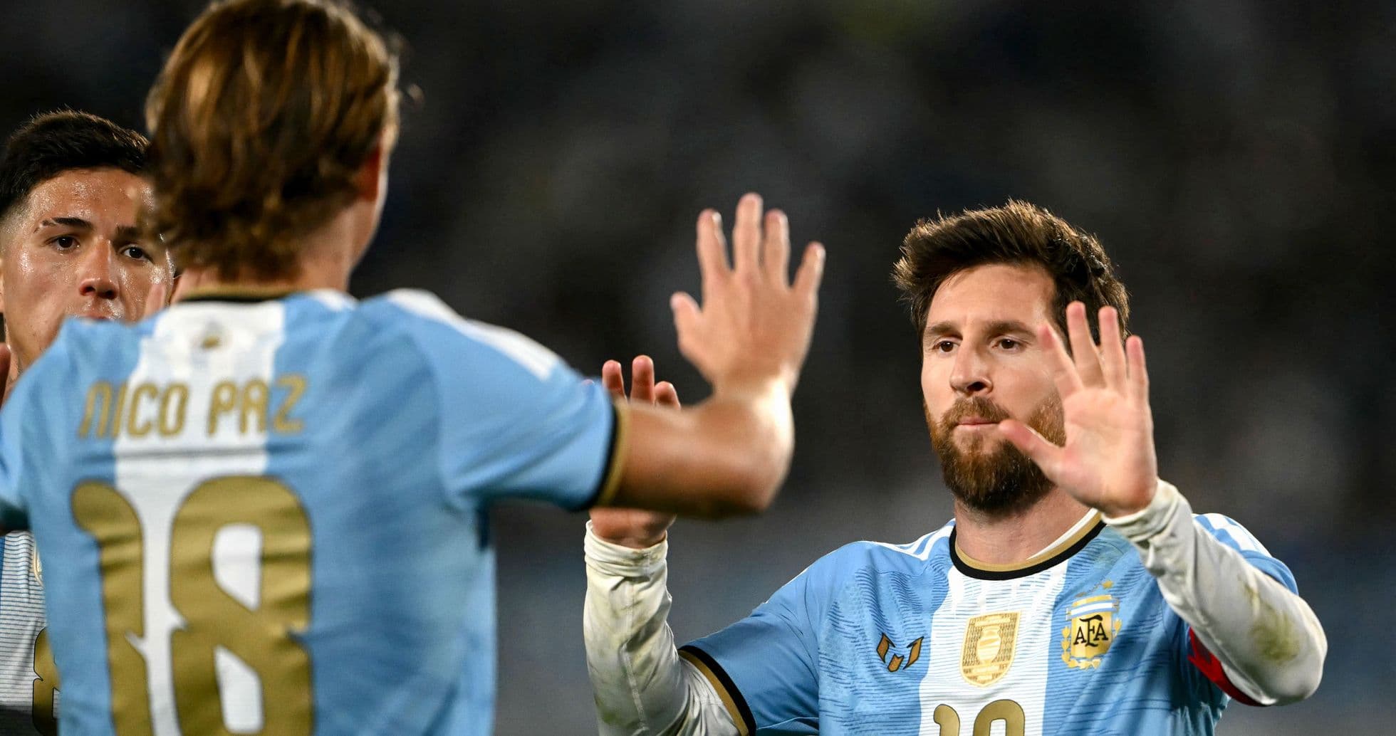 Nico Paz, el elegido para llevar el icónico número 10 de Argentina tras Messi