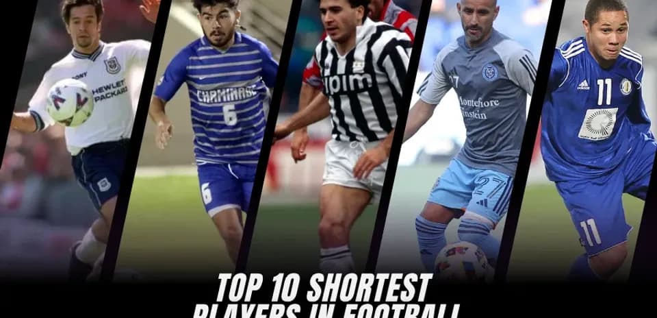 Los 10 Futbolistas Más Bajos del Mundo en 2026