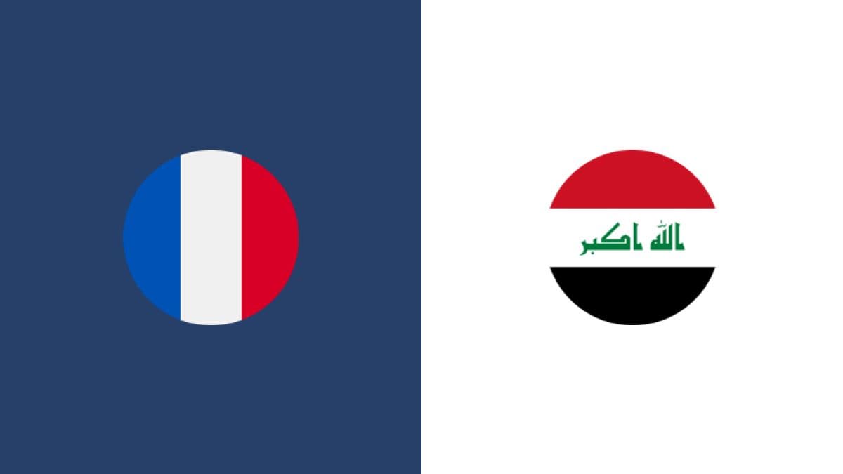 Francia vs Iraq: cómo ver en vivo, canal de TV y hora de inicio | Mundial 2026
