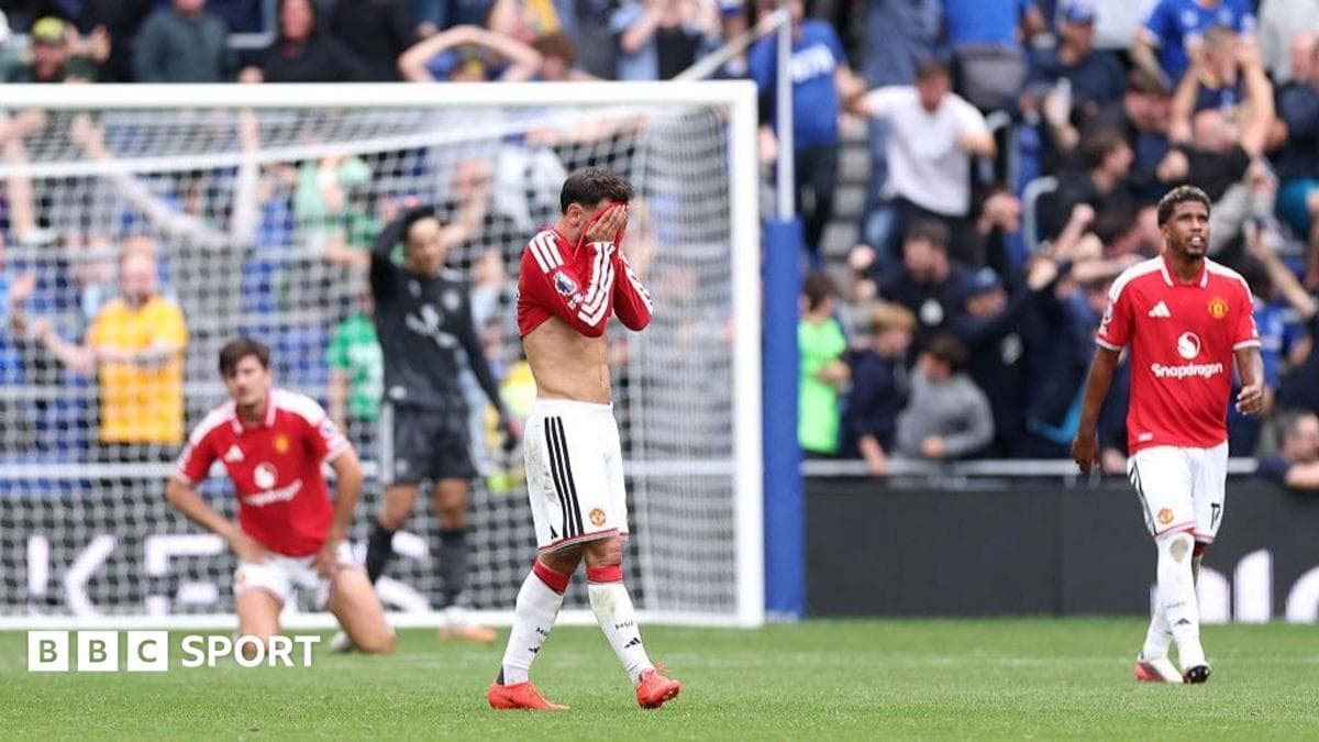 Everton 2-2 Manchester United: Carrick mantiene la esperanza tras otro empate frustrante