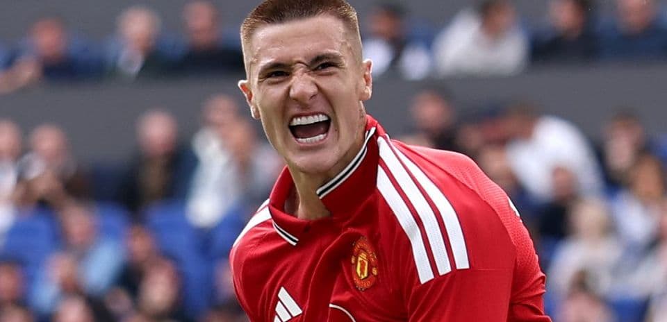 Benjamin Sesko busca lo positivo tras el doloroso empate del Manchester United ante Everton