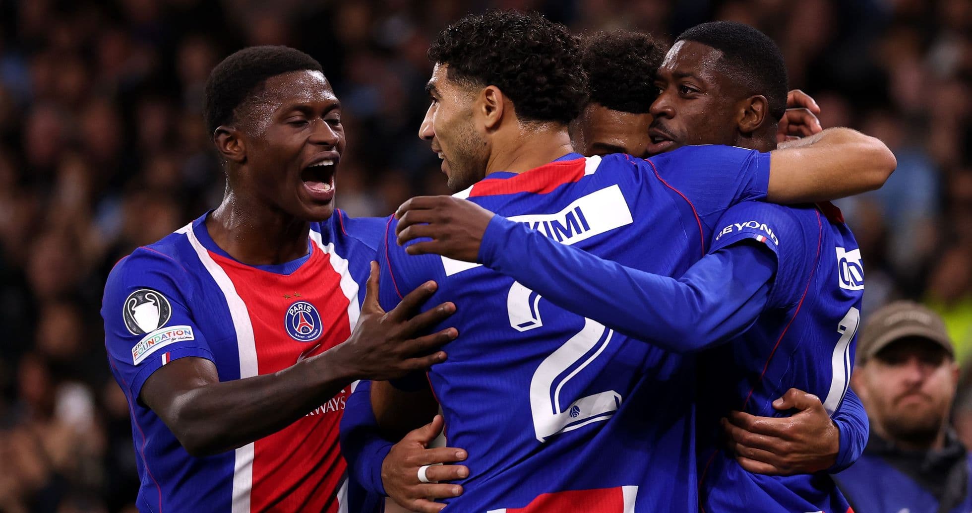 Valoraciones de jugadores del PSG vs Man City: Ousmane Dembélé brilla en la sorprendente victoria parisina en el Etihad