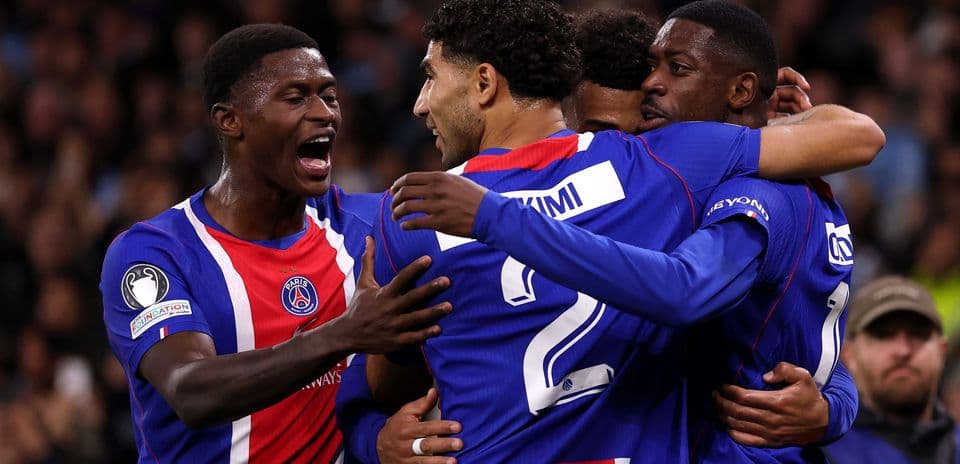 Valoraciones de jugadores del PSG vs Man City: Ousmane Dembélé brilla en la sorprendente victoria parisina en el Etihad