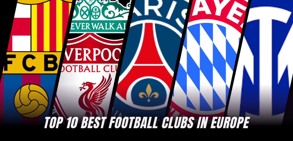 Los 10 Mejores Clubes de Fútbol en Europa en 2026