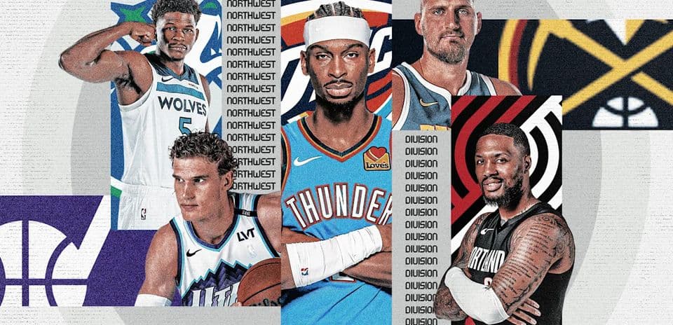 Previa de la Temporada 2026-27 de la NBA: Thunder, Nuggets, Timberwolves, Trail Blazers y Jazz (División Noroeste)