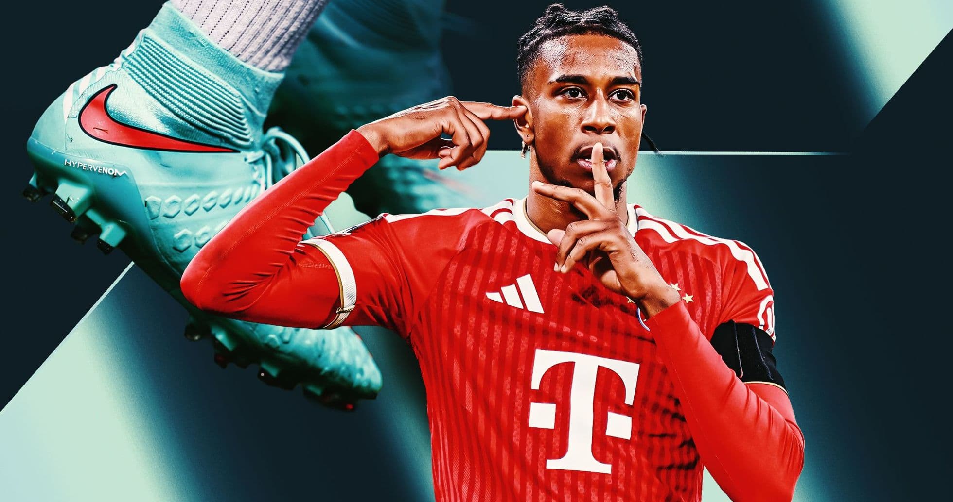 Nike asegura a Michael Olise, el rebelde de los botines en Bayern Múnich
