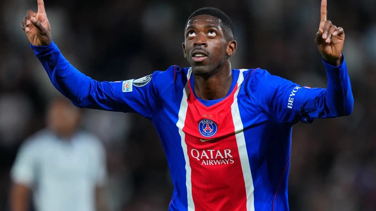Once titular probable del PSG contra Manchester City: Dembélé y Kvaratskhelia en la alineación inicial