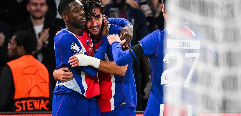 Noche de ensueño para Ferran Torres y Ousmane Dembele en la Champions League con PSG
