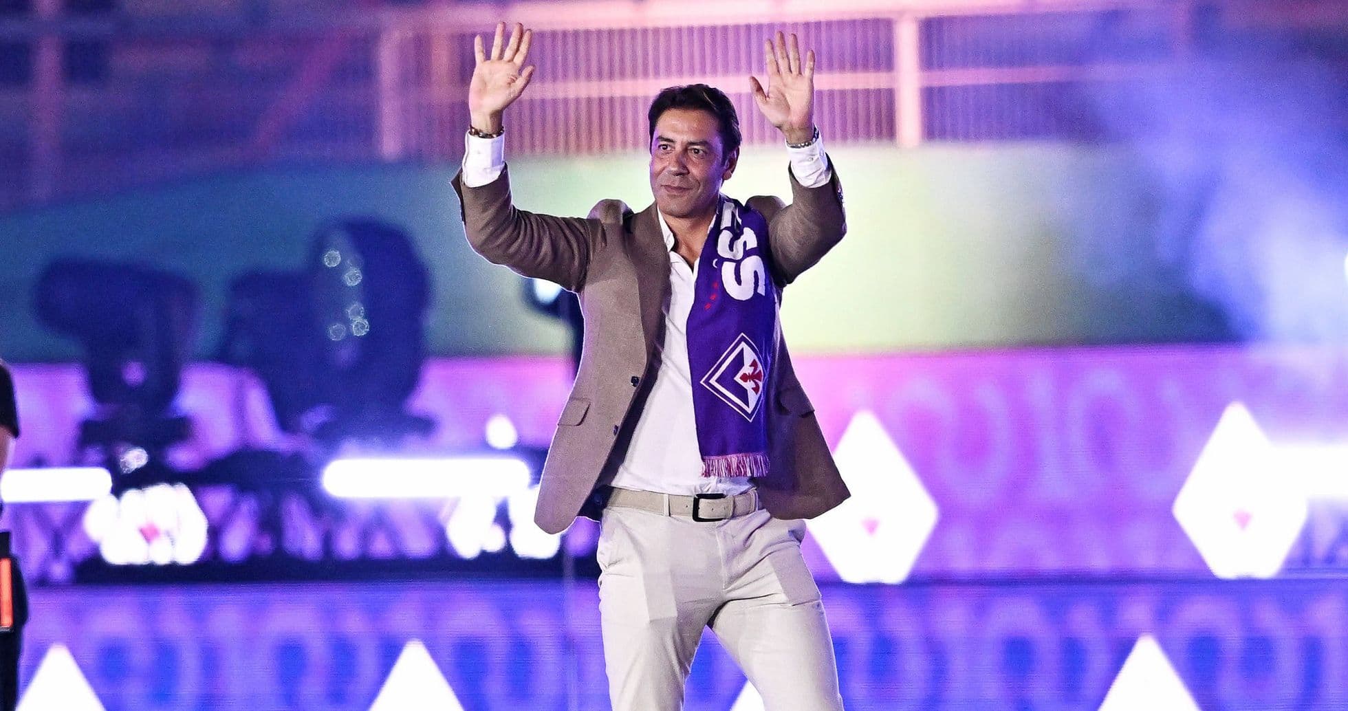 Manuel Rui Costa regresa a Florencia tras 25 años para el partido de leyendas por el centenario de Fiorentina