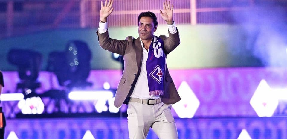 Manuel Rui Costa regresa a Florencia tras 25 años para el partido de leyendas por el centenario de Fiorentina