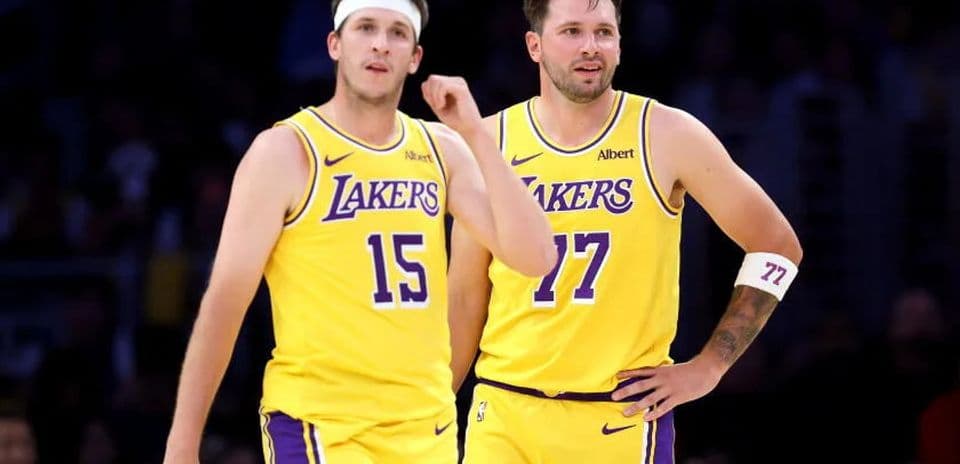 Luka Doncic y Austin Reaves demuestran su conexión en la victoria de pretemporada de los Lakers