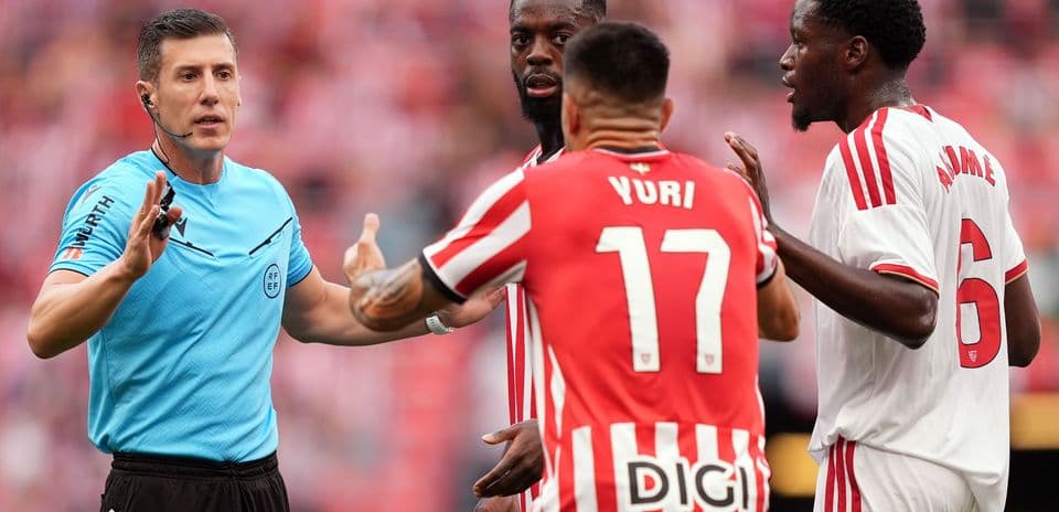Athletic Bilbao iguala un preocupante récord defensivo tras perder 3-1 ante Sevilla en La Liga
