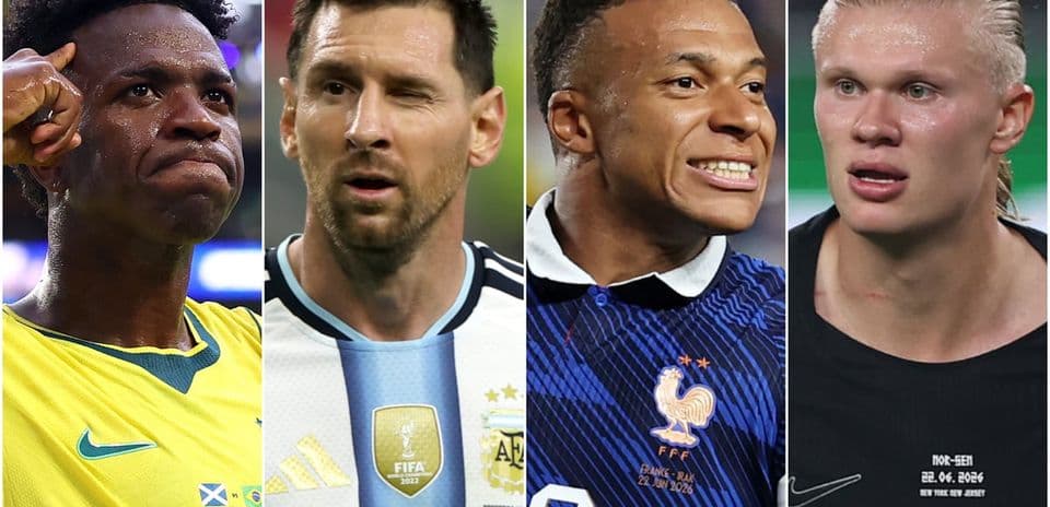 Vinicius Jr se une a Messi y Mbappé en la lucha por la Bota de Oro en el Mundial 2026