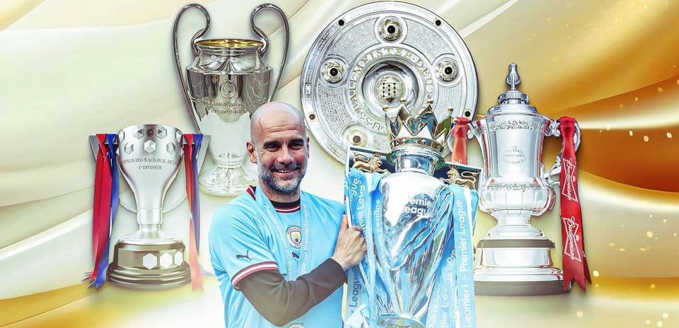 Todos los Títulos Ganados por Pep Guardiola