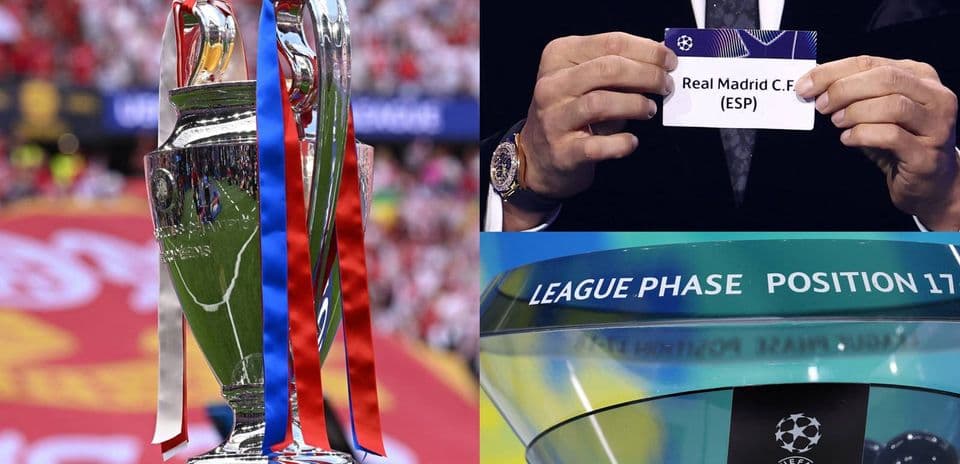 Sorteo de la Fase de Liga de la Champions League 2026/27: Horario, Bombos y Dónde Verlo en Vivo