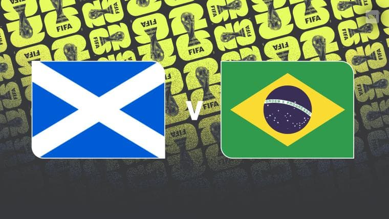 Scotland vs. Brazil: Horario, TV y transmisión en vivo para el Mundial 2026