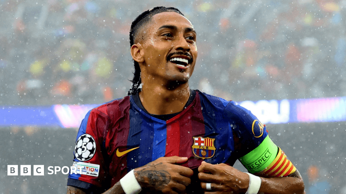 Barcelona domina con Raphinha en la Champions League: victoria 5-1 sobre Feyenoord