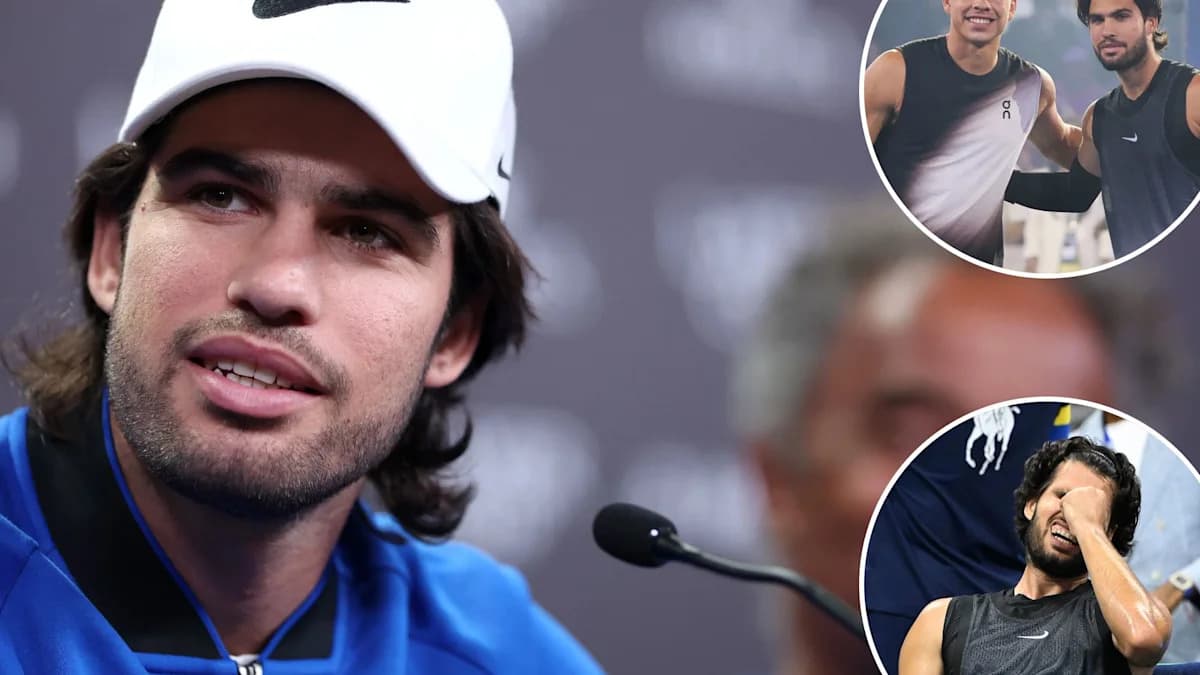 Carlos Alcaraz critica la finalización a las 3:30 a.m. en el US Open: 'Demasiado tarde'