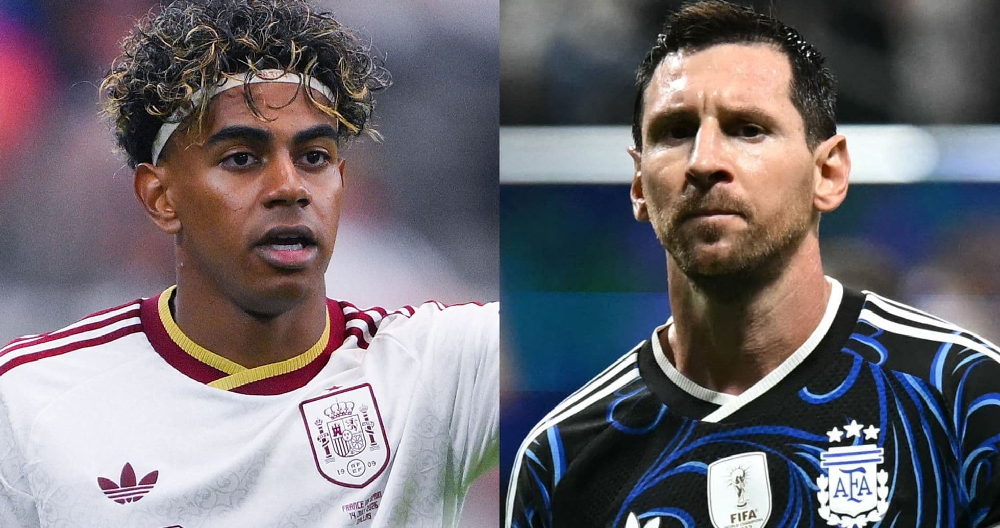 Lamine Yamal y Lionel Messi se enfrentan en la final del Mundial y por el Balón de Oro