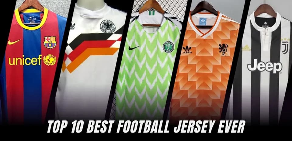 Los Mejores Uniformes de Fútbol de Todos los Tiempos: Top 10 Más Icónicos