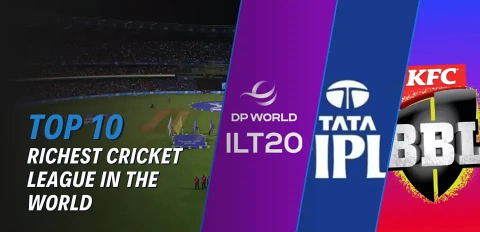 Las 10 Ligas de Críquet Más Ricas del Mundo en 2026: IPL, ILT20, BBL y Más