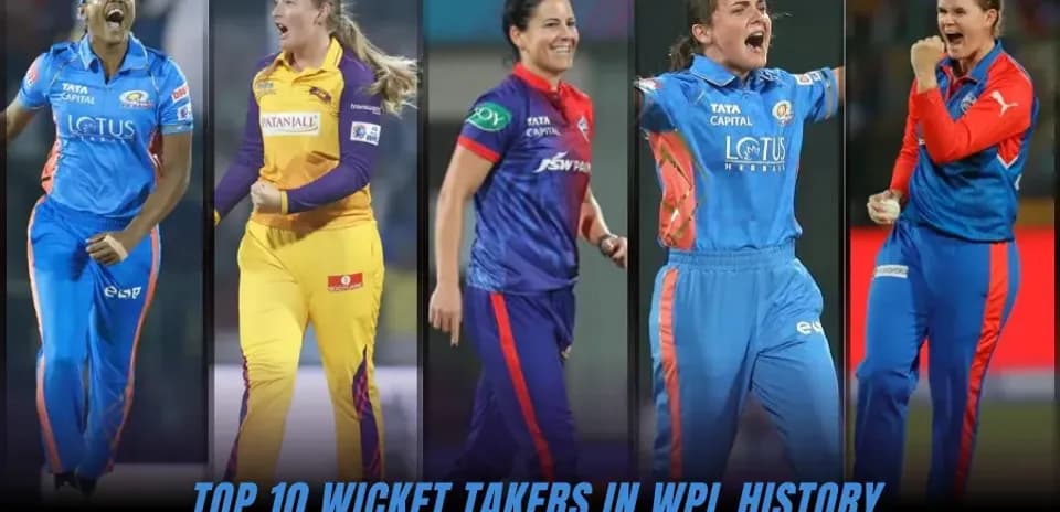 Las 10 Jugadoras con Más Wickets en la Historia de la WPL