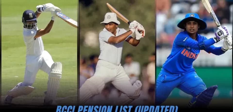 Lista de Pensiones BCCI: ¿Cuánto Reciben los Cricketers Indios Jubilados?
